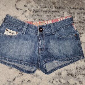 JIE RAN denim short || EUC || sz27